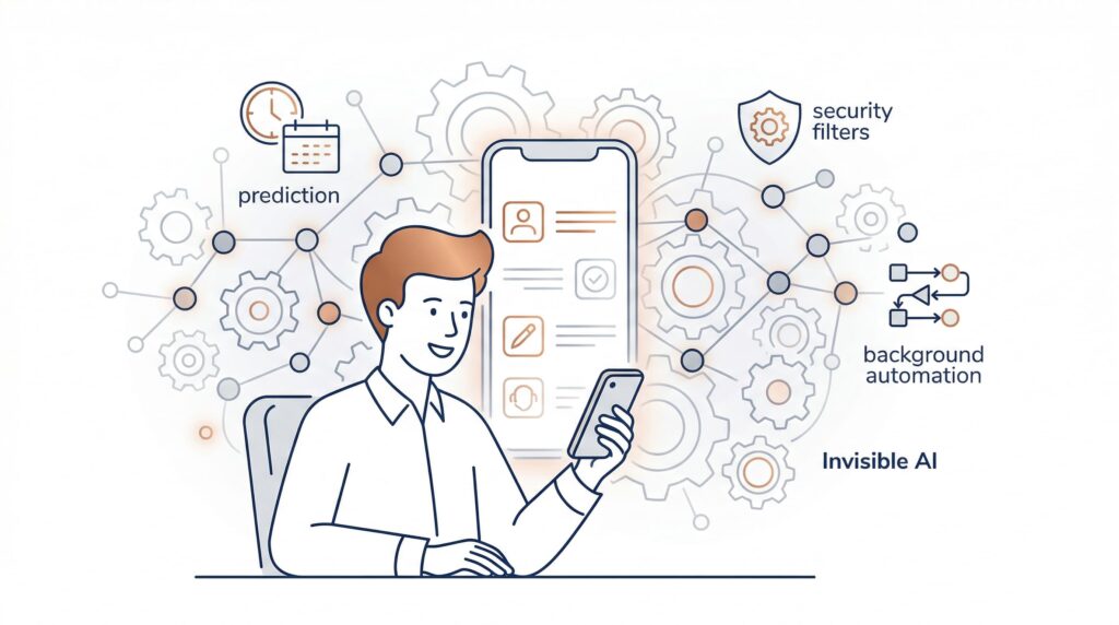 Invisible AI 서비스란 사용자는 모르게 경험은 좋아지는 기술