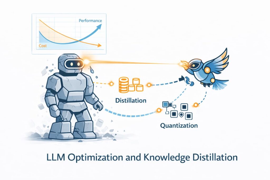 LLM 경량화·지식 증류로 모델 운영비 줄이는 기술  
